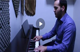 تک نوازی پیانو توسط استاد حامد جلالی